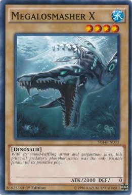 Megalosmasher X - SR04-EN003 - Common 1st Edition