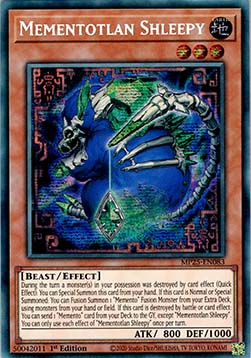 Mementotlan Shleepy - MP25-EN083 - Prismatic Secret Rare 1st Edition