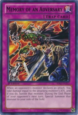 Memory of an Adversary - BP02-EN212 - Rare - 1st Edition