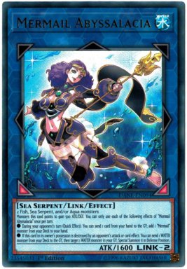 Mermail Abyssalacia - DANE-EN094 - Ultra Rare 1st Edition