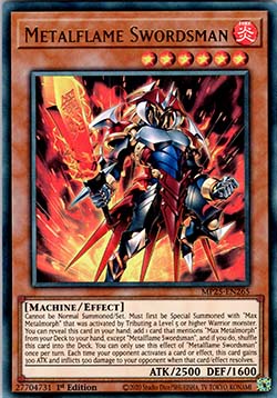 Metalflame Swordsman - MP25-EN265 - Ultra Rare 1st Edition