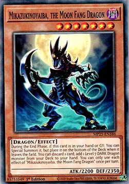 Mikazukinoyaiba, the Moon Fang Dragon - MP25-EN346 - Commom 1st Edition
