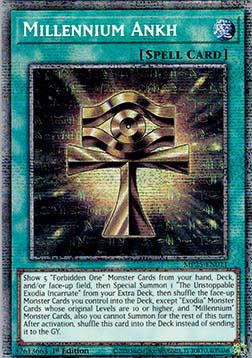 Millennium Ankh - MP25-EN011 - Starlight Rare 1st Edition