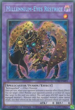 Millennium-Eyes Restrict - LDS1-EN051 - Secret Rare 1st Edition
