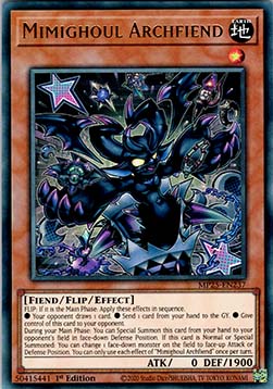 Mimighoul Archfiend - MP25-EN237 - Ultra Rare 1st Edition
