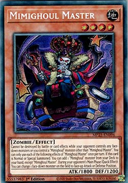 Mimighoul Master - MP25-EN096 - Prismatic Secret Rare 1st Edition