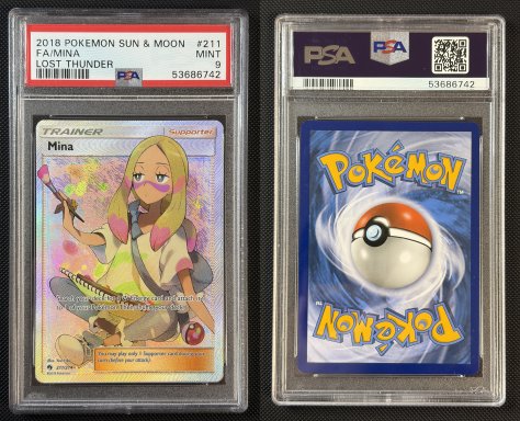 Mina (LOT 211) - PSA 9 Mint