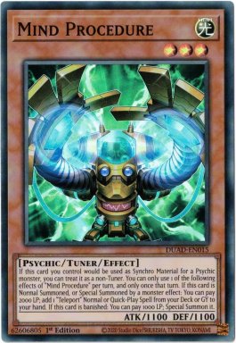 Mind Procedure - DUAD-EN015 - Super Rare 1st Edition