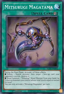 Mitsurugi Magatama - ALIN-EN094 - Super Rare 1st Edition