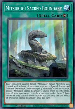 Mitsurugi Sacred Boundary - ALIN-EN095 - Common 1st Edition