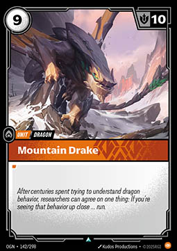 Mountain Drake - 142/298 - Uncommon