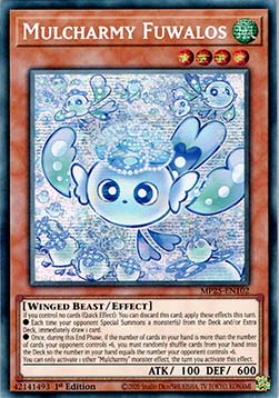 Mulcharmy Fuwalos - MP25-EN102 - Prismatic Secret Rare 1st Edition