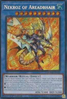 Nekroz of Areadbhair - BLMM-EN135 - Secret Rare 1st Edition