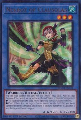 Nekroz of Clausolas - BLMM-EN131 - Ultra Rare 1st Edition