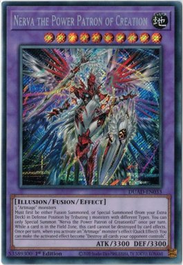 Nerva the Power Patron of Creation - DUAD-EN033 - Secret Rare 1st Edition