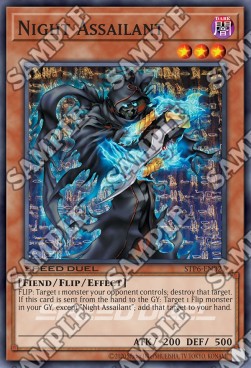 Night Assailant - STP6-EN021 - Common 1st Edition