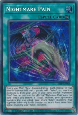 Nightmare Pain - 25LP-EN005 - Secret Rare 1st Edition
