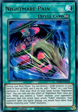 Nightmare Pain - MP25-EN165 - Ultra Rare 1st Edition