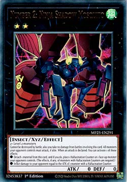 Number 2: Ninja Shadow Mosquito - MP25-EN291 - Ultra Rare 1st Edition