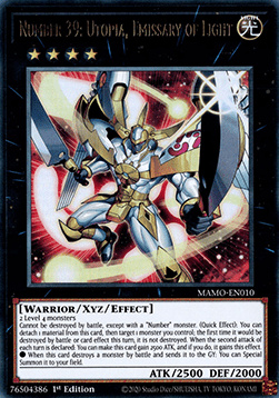 Number 39: Utopia, Emissary of Light - MAMO-EN010 - Ultra Rare 1st Edition