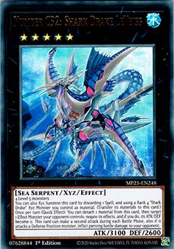 Number C32: Shark Drake LeVeiss - MP25-EN248 - Ultra Rare 1st Edition