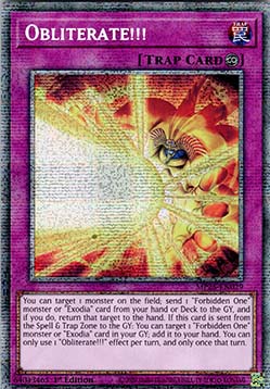 Obliterate!!! - MP25-EN029 - Starlight Rare 1st Edition