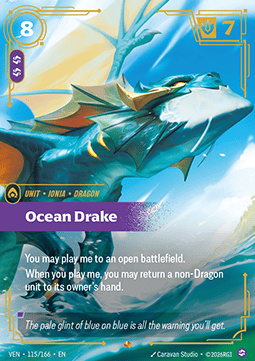 Ocean Drake  - 115/166 - Epic