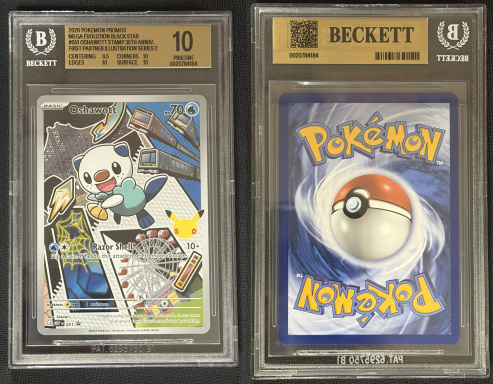 Oshawott (MEP 051) - Beckett 10 Pristine