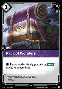 Pack of Wonders - 181/298 - Uncommon
