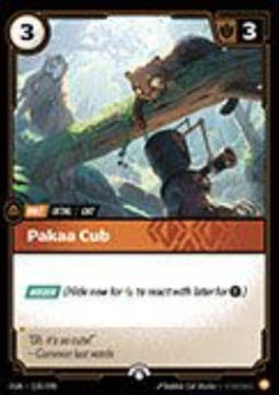 Pakaa Cub - 135/298 - Common Foil Promo