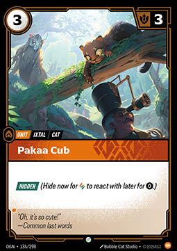 Pakaa Cub - 135/298 - Common