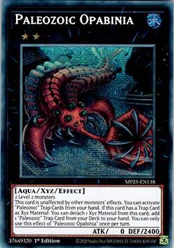 Paleozoic Opabinia - MP25-EN138 - Prismatic Secret Rare 1st Edition