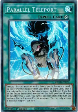 Parallel Teleport - DUAD-EN059 - Super Rare 1st Edition