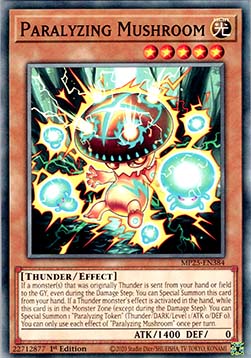 Paralyzing Mushroom - MP25-EN384 - Commom 1st Edition