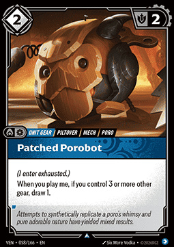 Patched Porobot - 058/166 - Uncommon
