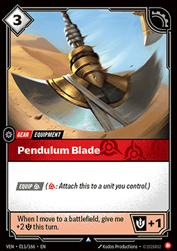 Pendulum Blade - 011/166 - Uncommon