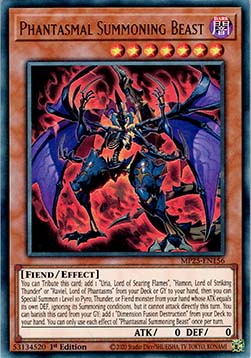 Phantasmal Summoning Beast - MP25-EN156 - Ultra Rare 1st Edition