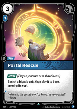 Portal Rescue - 102/298 - Uncommon