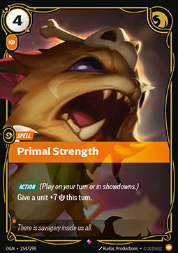 Primal Strength - 154/298 - Rare