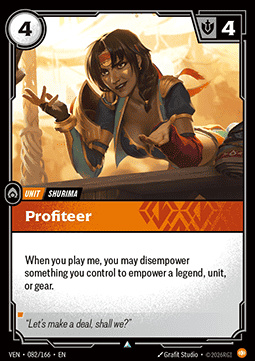 Profiteer - 082/166 - Uncommon