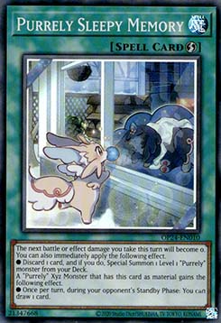 Purrely Sleepy Memory - OP24-EN010 - Super Rare