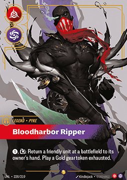 Pyke, Bloodharbor Ripper - 228/219 - Showcase