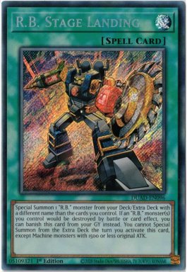 R.B. Stage Landing - DUAD-EN096 - Secret Rare 1st Edition