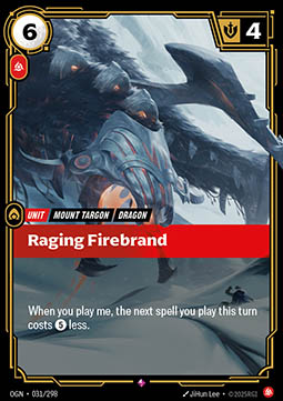Raging Firebrand - 031/298 - Rare
