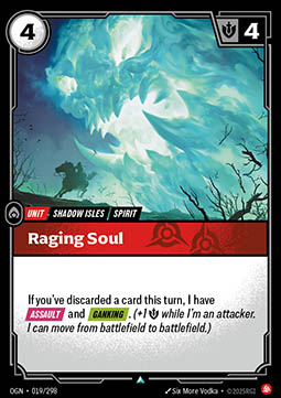 Raging Soul - 019/298 - Uncommon