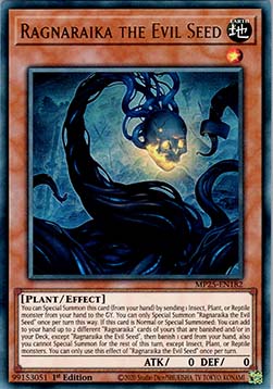 Ragnaraika the Evil Seed - MP25-EN182 - Ultra Rare 1st Edition