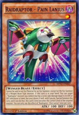 Raidraptor - Pain Lanius - MP17-EN007 -  1st Edition