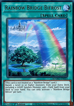 Rainbow Bridge Bifrost - MAMO-EN023 - Ultra Rare 1st Edition