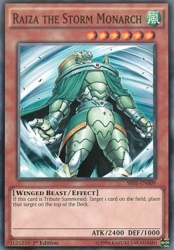 Raiza the Storm Monarch - SR01-EN009 - 1st Edition