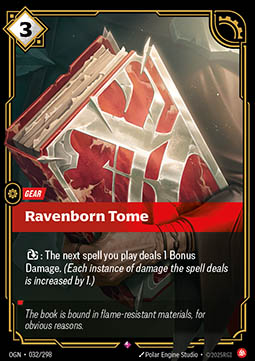 Ravenborn Tome - 032/298 - Rare